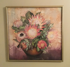 Framed Picture of Flowers